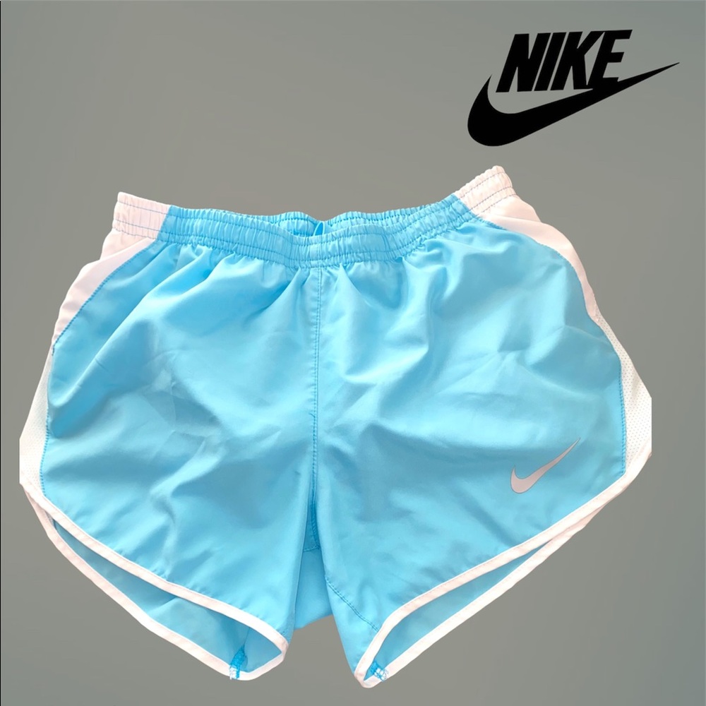 Nike aqua blue tempo athletic shorts running xs